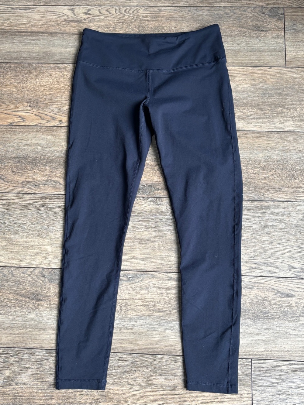 Prana Full Length Navy Blue Leggings Sz Large